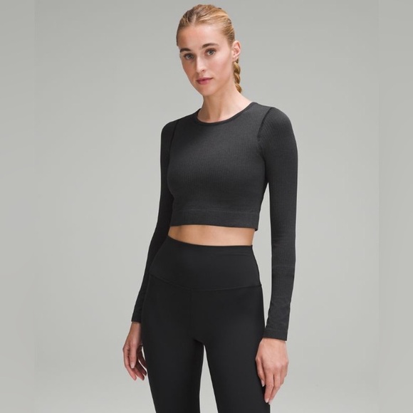 LULULEMON EBB TO STREET crop top sz 8 - Picture 1 of 5